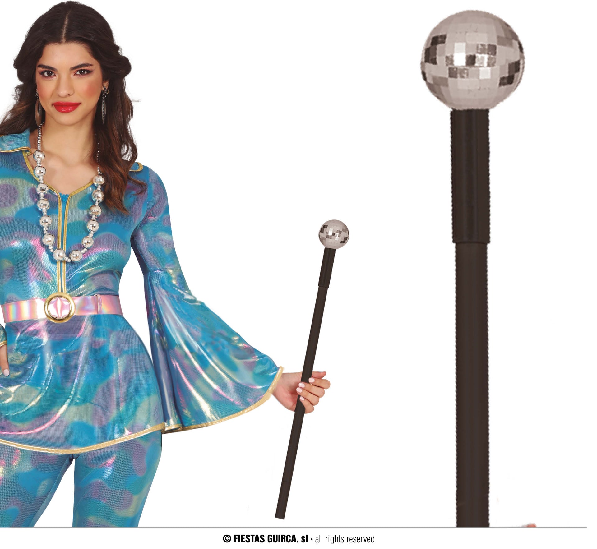 DISCO BALL CANE