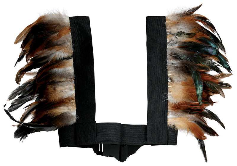 FEATHER VEST, ADULTS