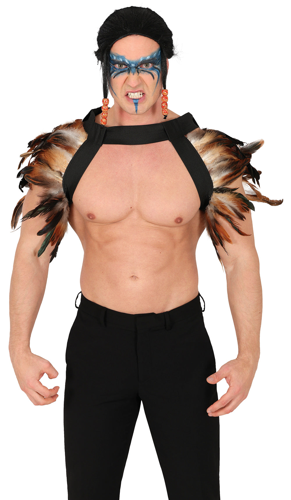 FEATHER VEST, ADULTS