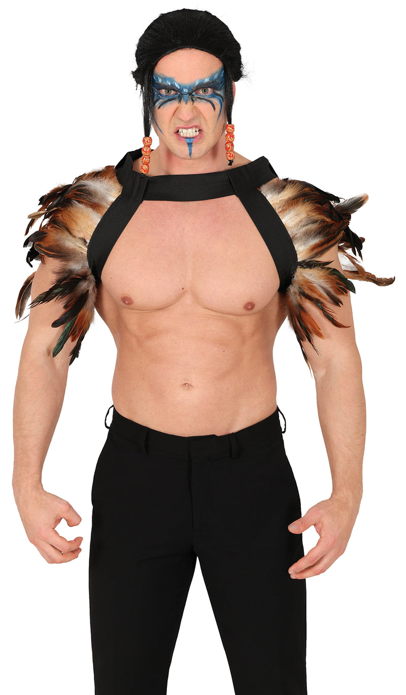 FEATHER VEST, ADULTS