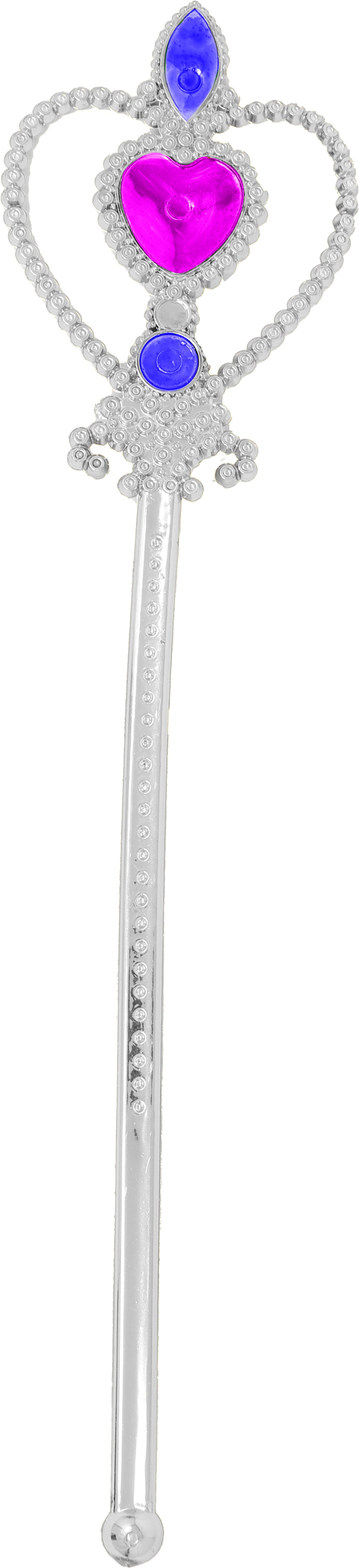 QUEEN WAND GOLD WITH HEART 30 CM