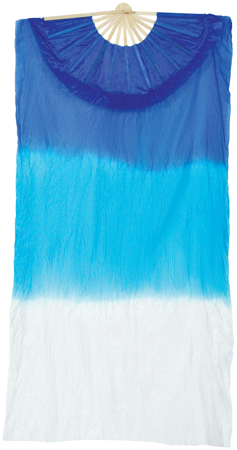 FAN 60X140 CM, BLUE AND WHITE