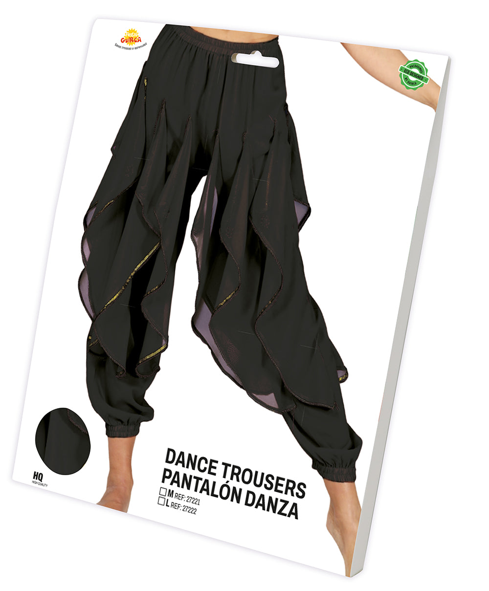 HQ BLACK BELLY DANCE PANTS