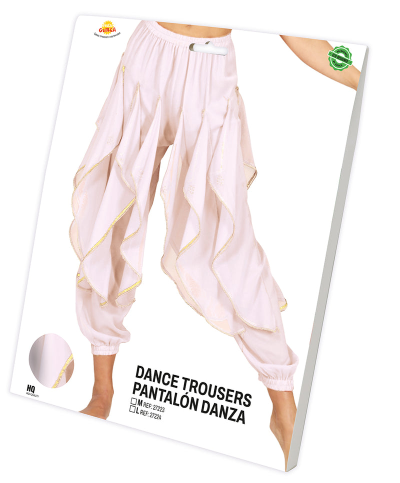 HQ WHITE BELLY DANCE PANTS