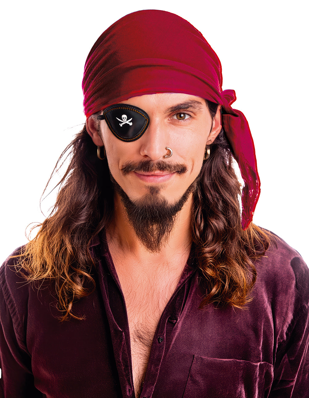 VELVET PIRATE SCARF