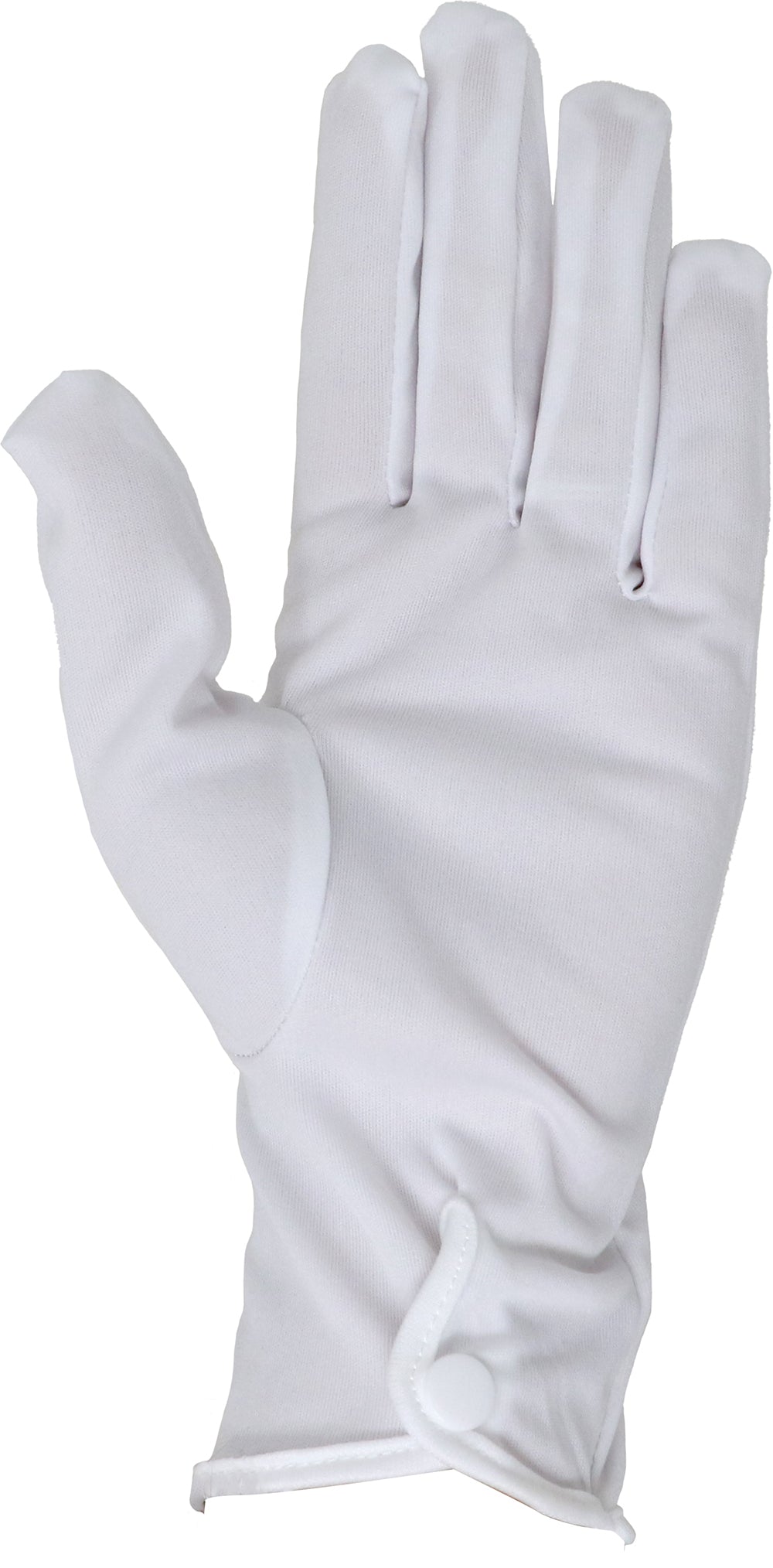 GLOVES, 24 CM., WHITE, ADULT