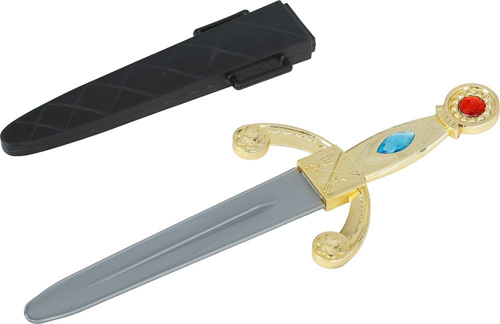 26 CM MEDIEVAL DAGGER WITH SHEATH