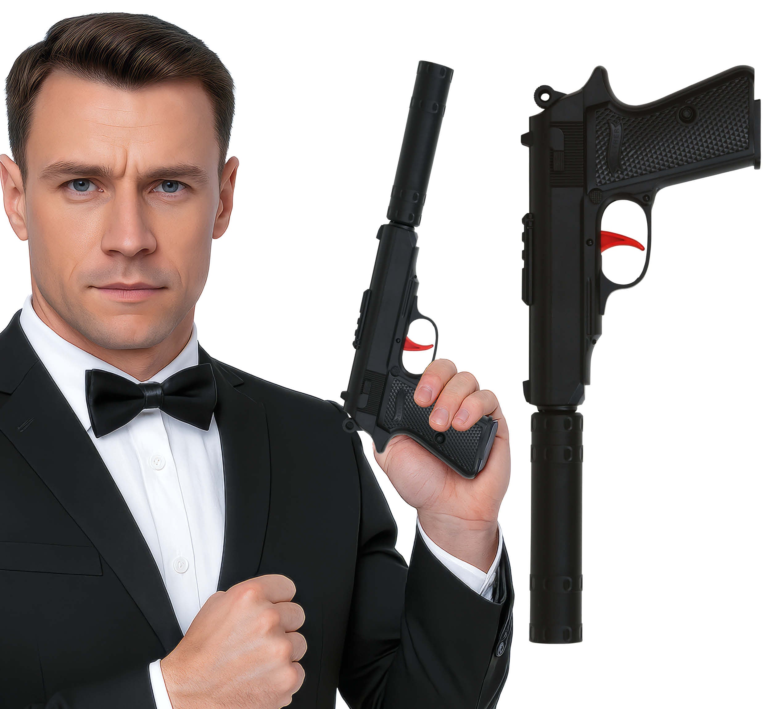 29 CM PISTOL WITH SILENCER