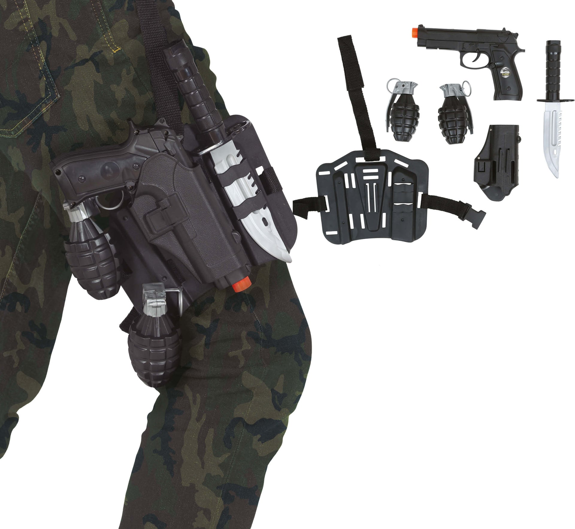 5-PIECE MILITARY SET