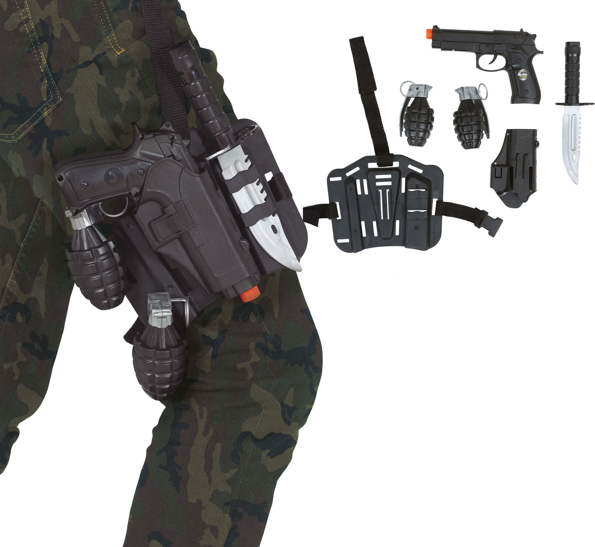 5-PIECE MILITARY SET