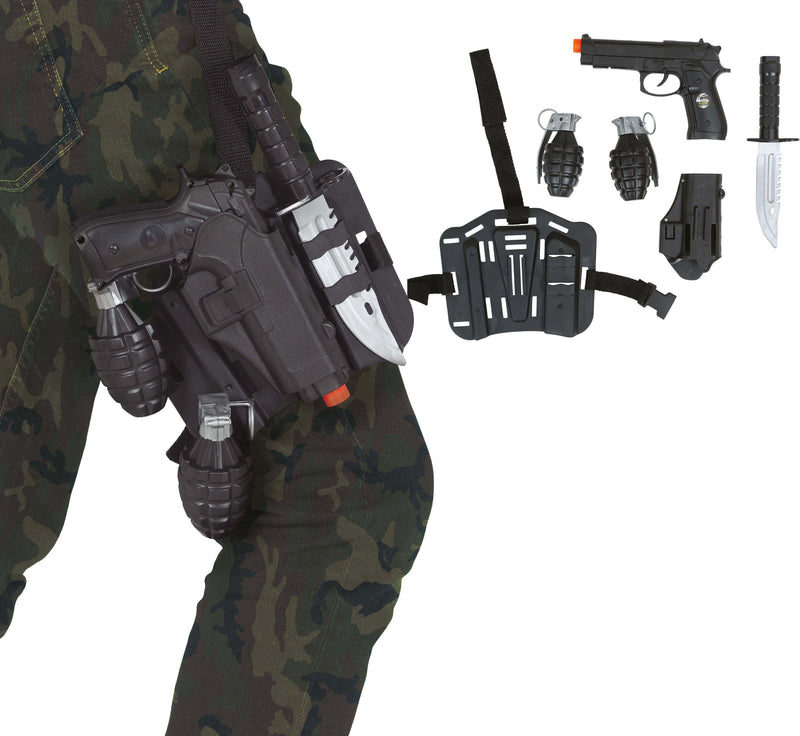 5-PIECE MILITARY SET