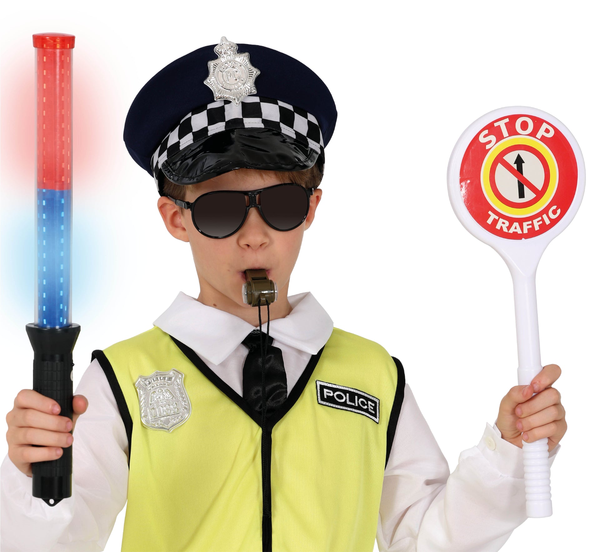 5-PIECE TRAFFIC POLICE SET