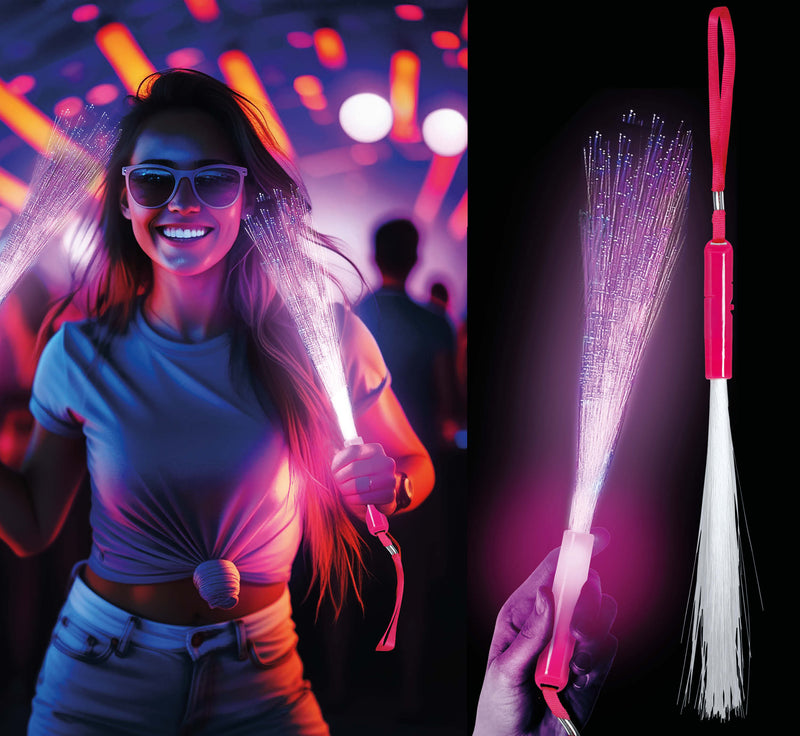 25 CM ASSORTED OPTICAL FIBER STICK