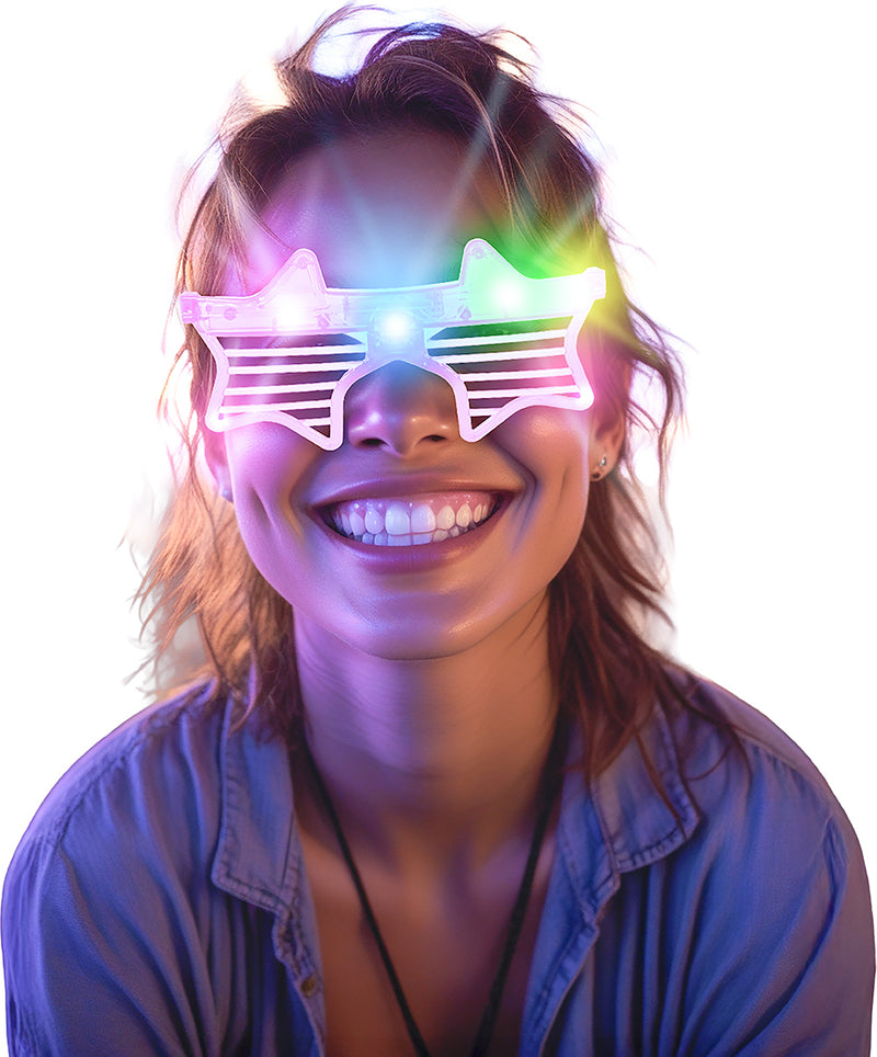 STAR LED GLASSES ASSORTED