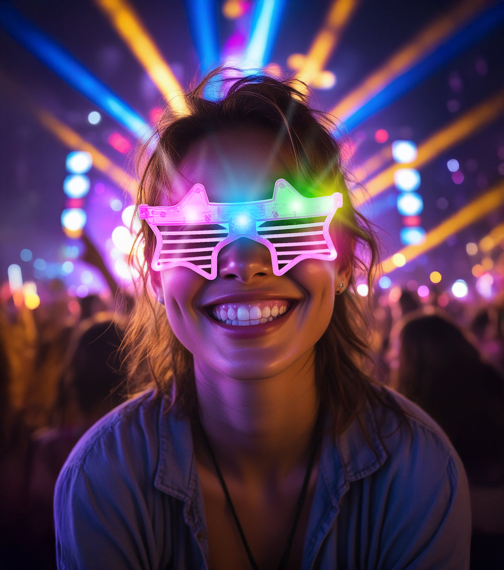 STAR LED GLASSES ASSORTED
