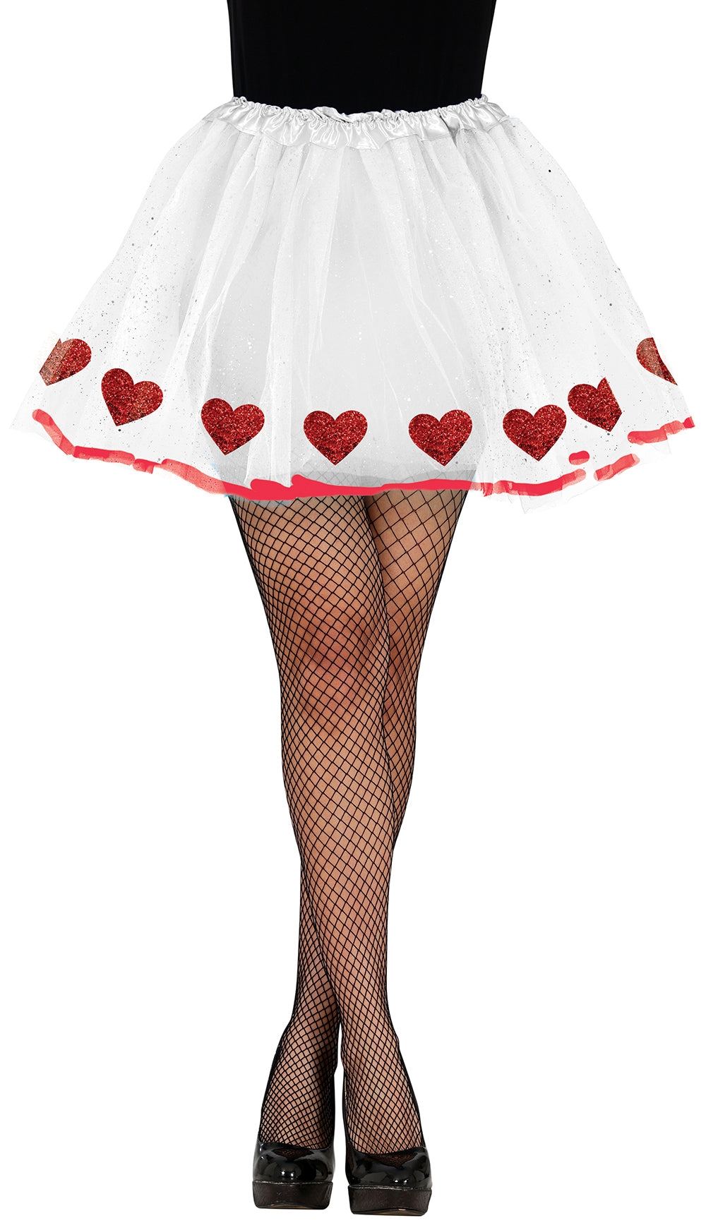 40 CM HEARTS TUTU, ADULT