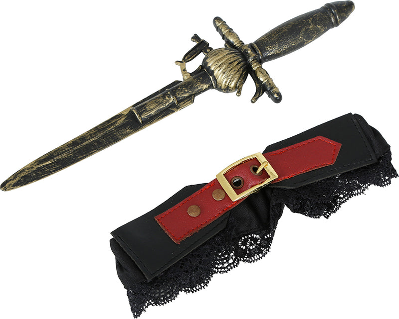 DAGGER WITH LACE, ADULT