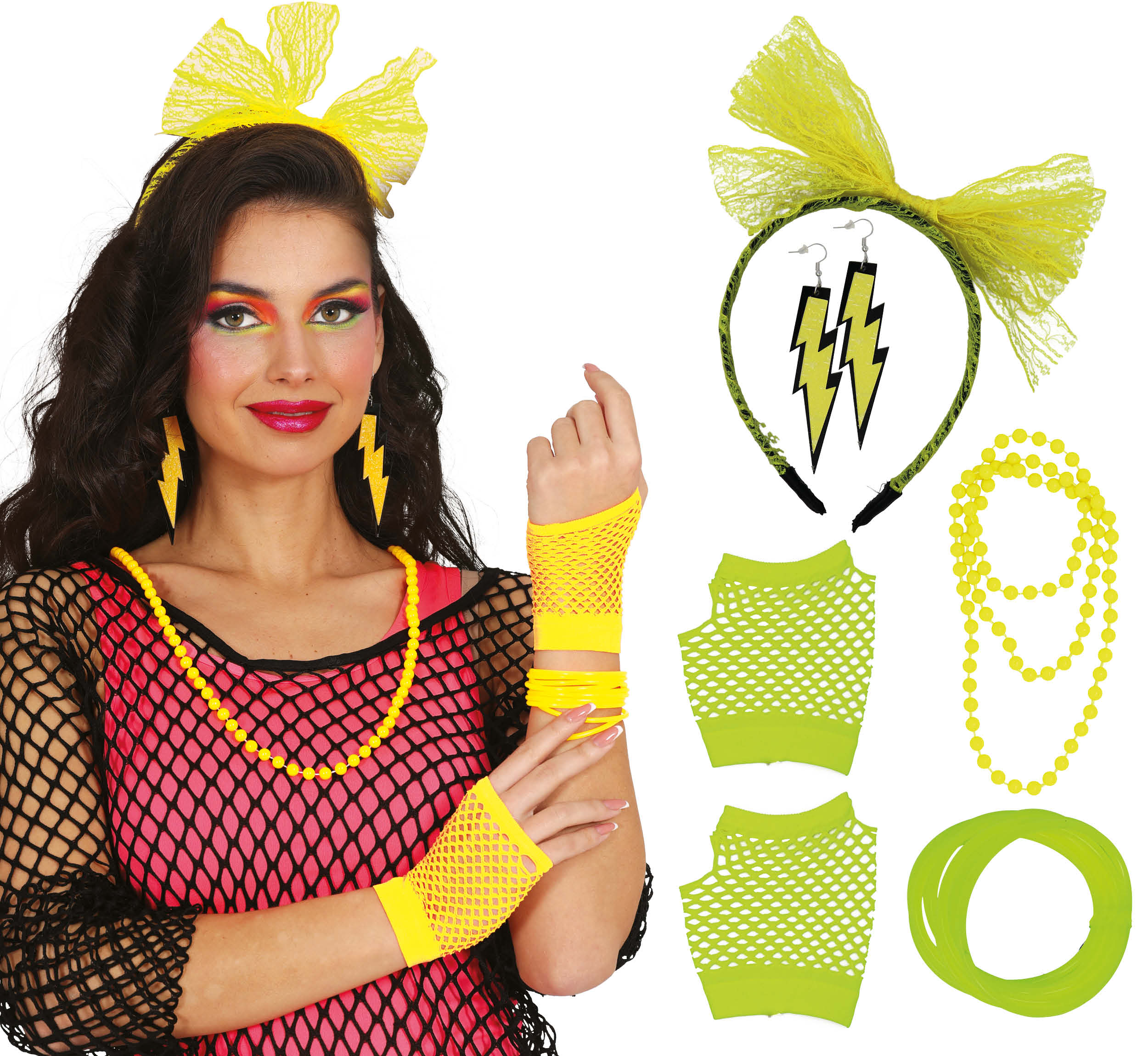 5-PIECE 80S SET, ADULT