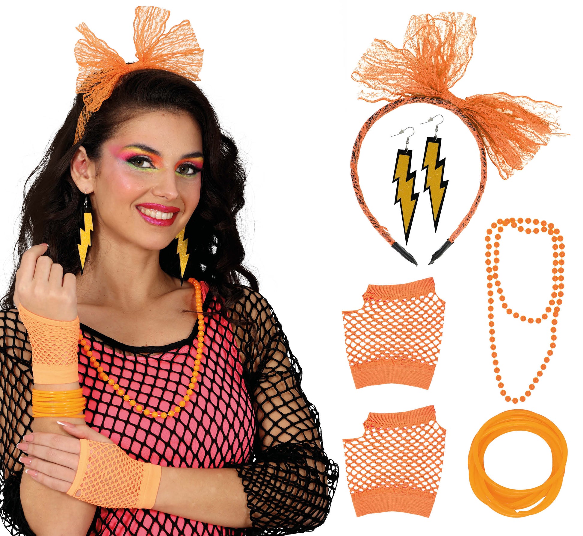5-PIECE 80S SET, ADULT