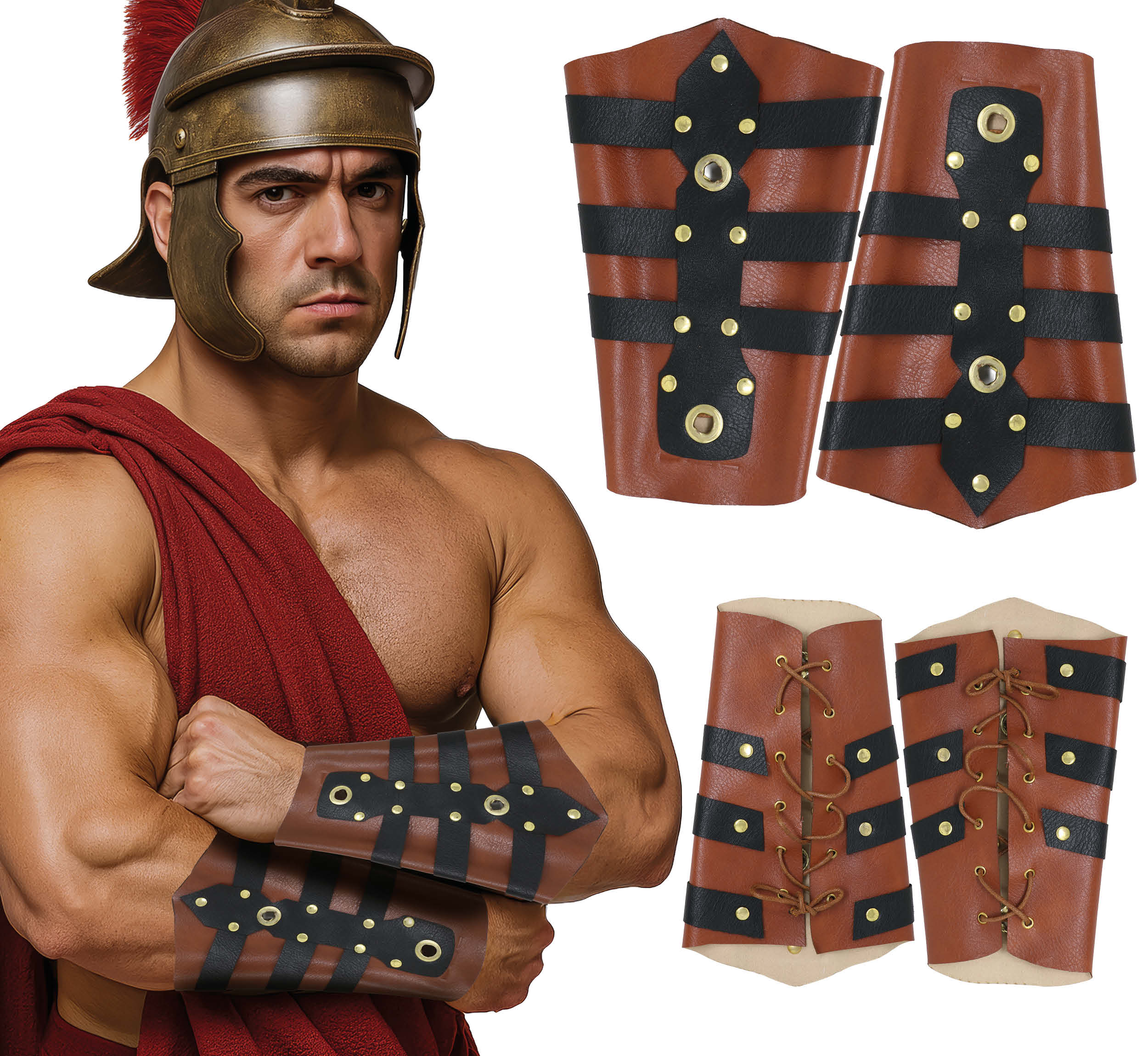 ROMAN ARM GUARDS