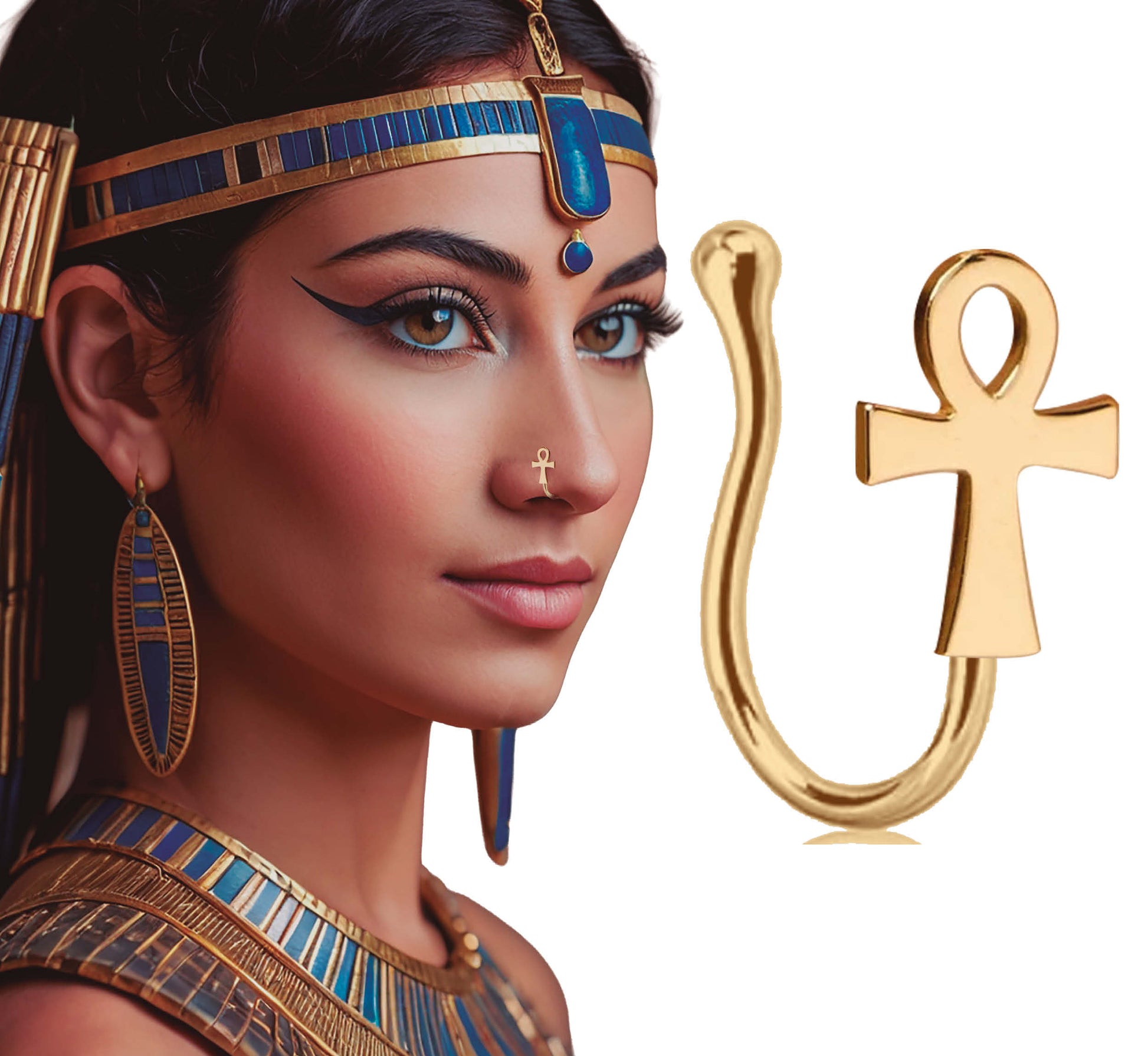 FAKE EYE OF HORUS PIERCING
