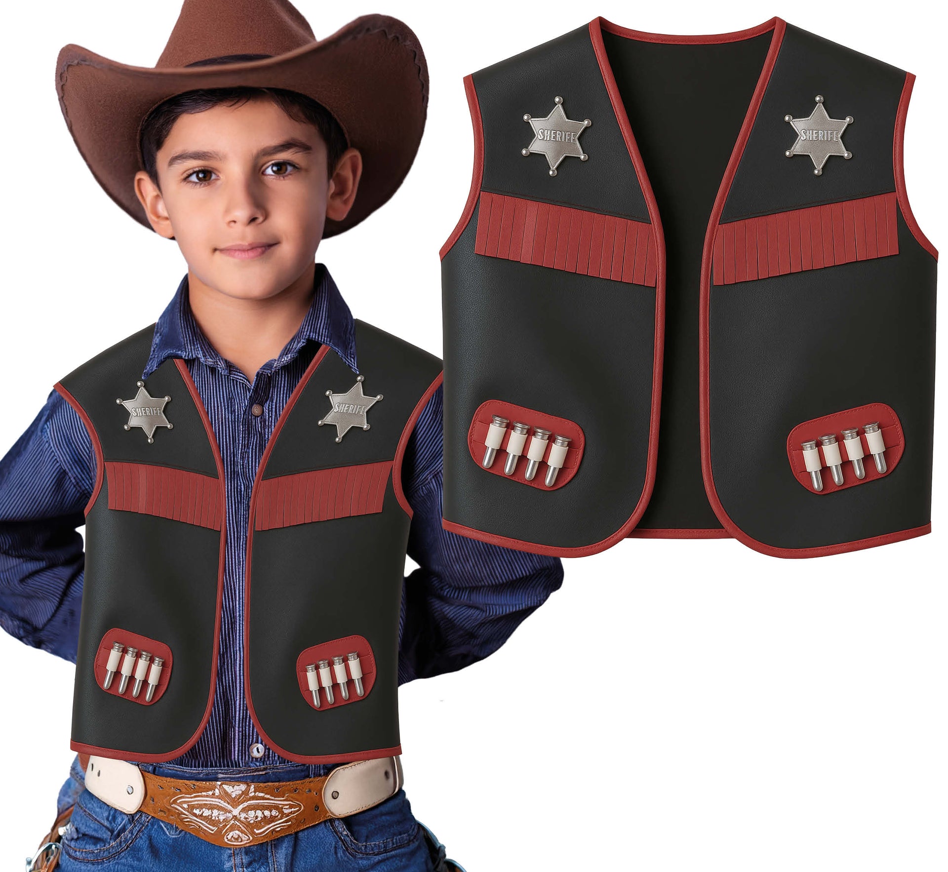 CHILDREN'S DENIM VEST
