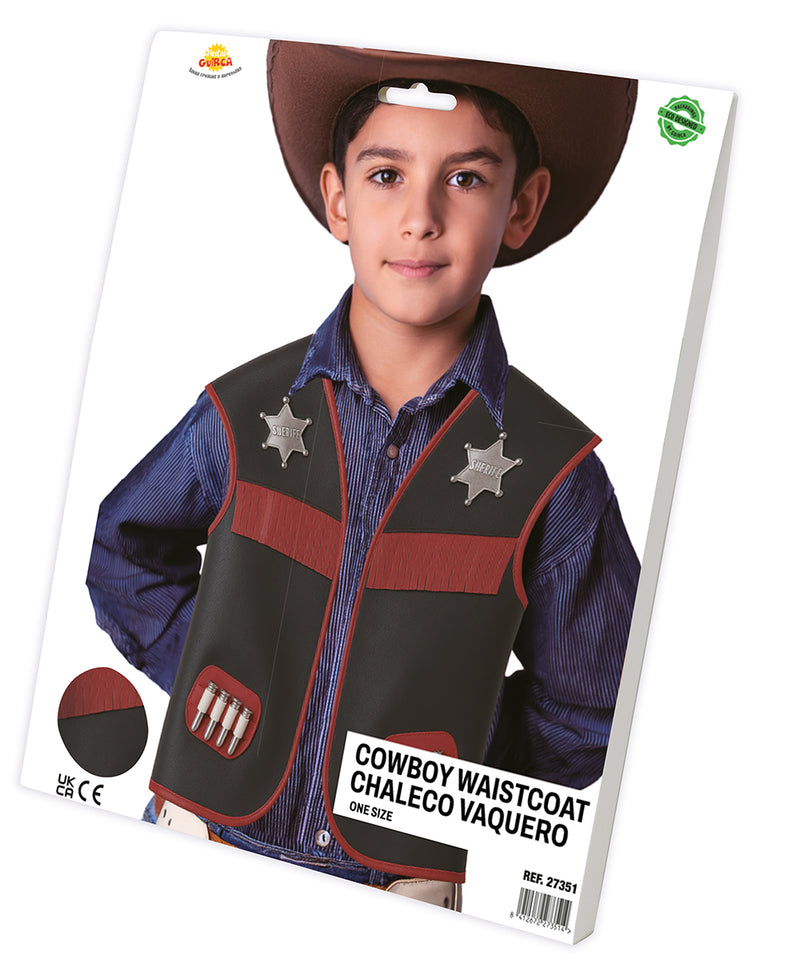 CHILDREN'S DENIM VEST