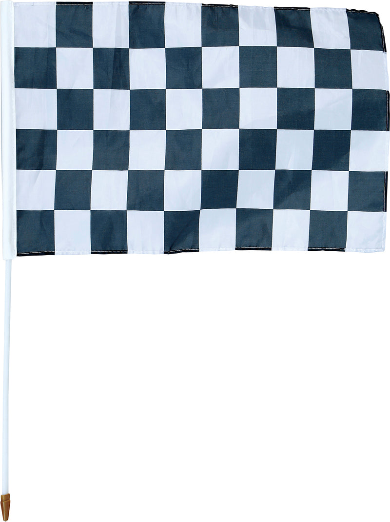 FLAG WITH CHECKERED PATTERN 45X30 CM