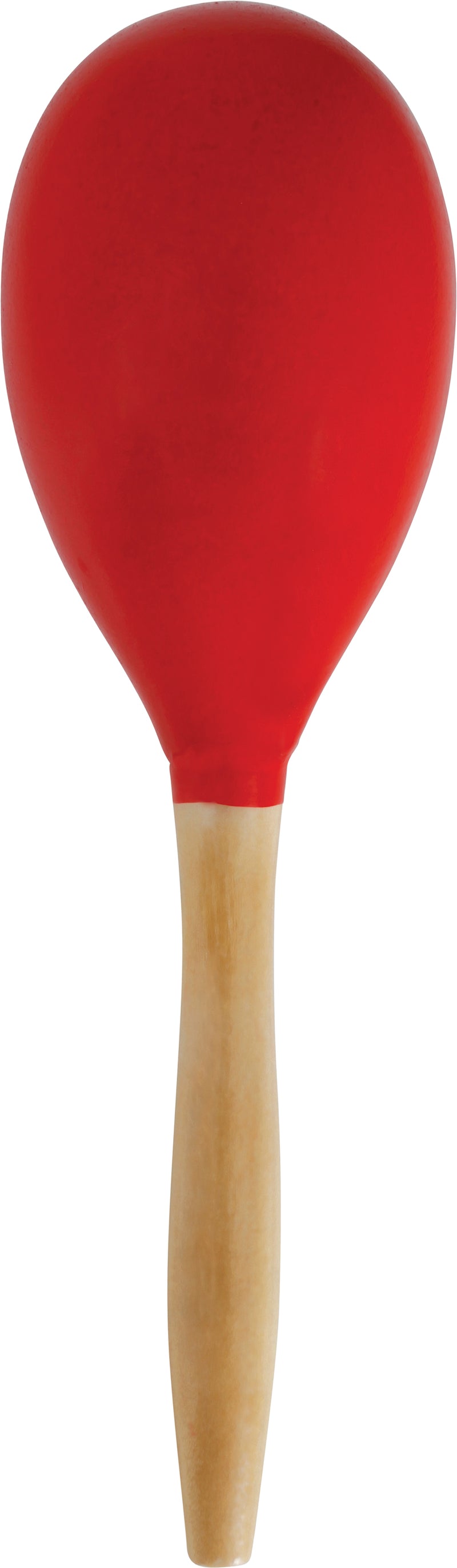 RED WOODEN MARACA 20 CM