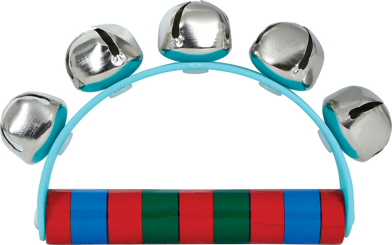 WOODEN JINGLE BELL RATTLE 9X11 CM