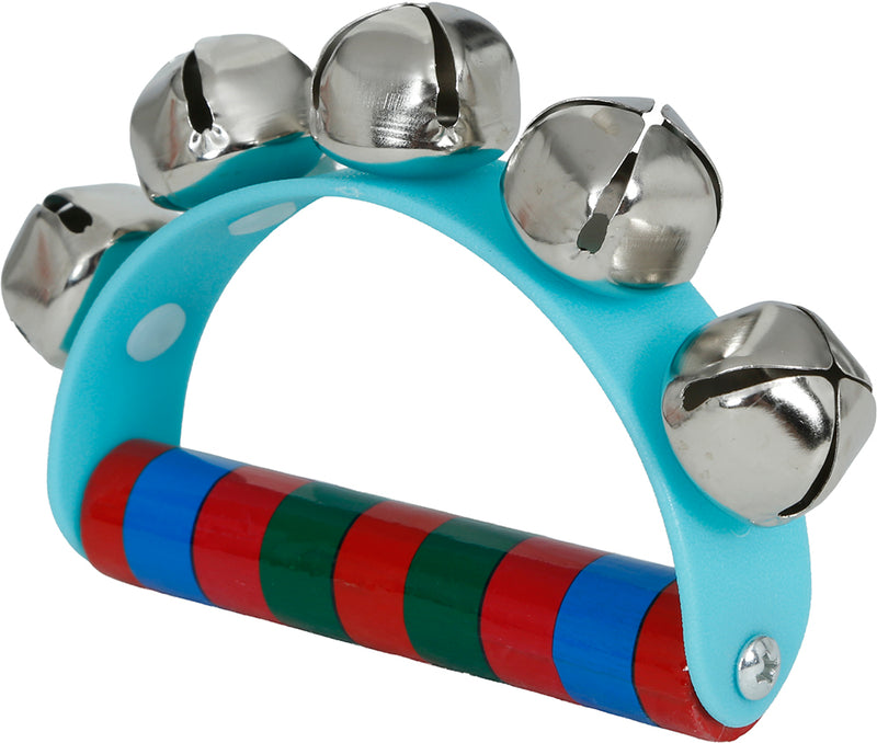 WOODEN JINGLE BELL RATTLE 9X11 CM