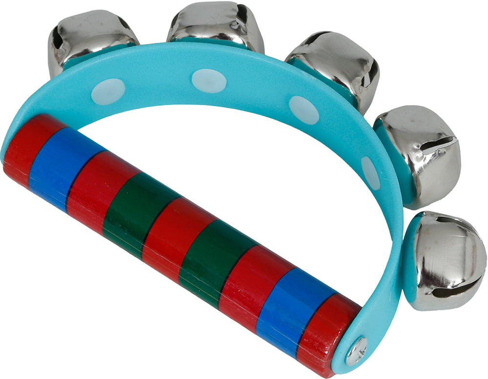 WOODEN JINGLE BELL RATTLE 9X11 CM