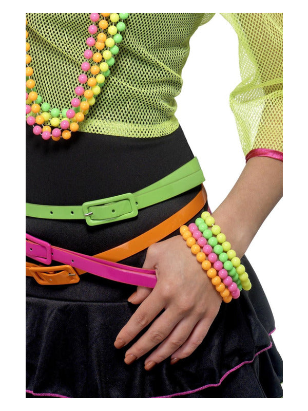 Beaded Bracelets, Neon - 2