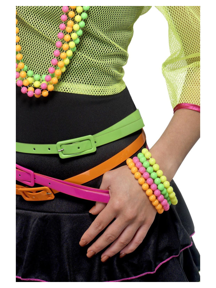 Beaded Bracelets, Neon - 1