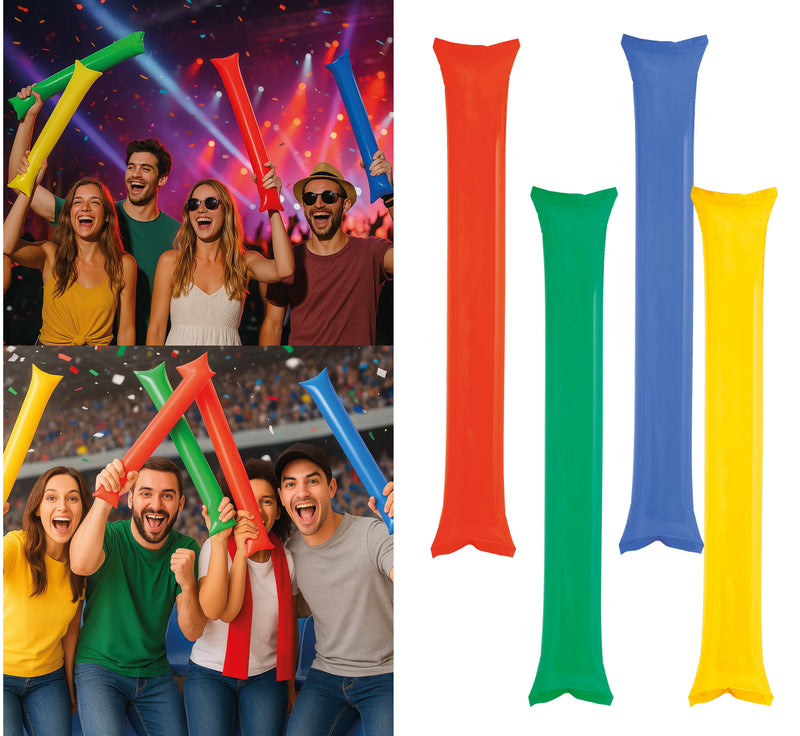 2 INFLATABLE STICKS ASSORTED