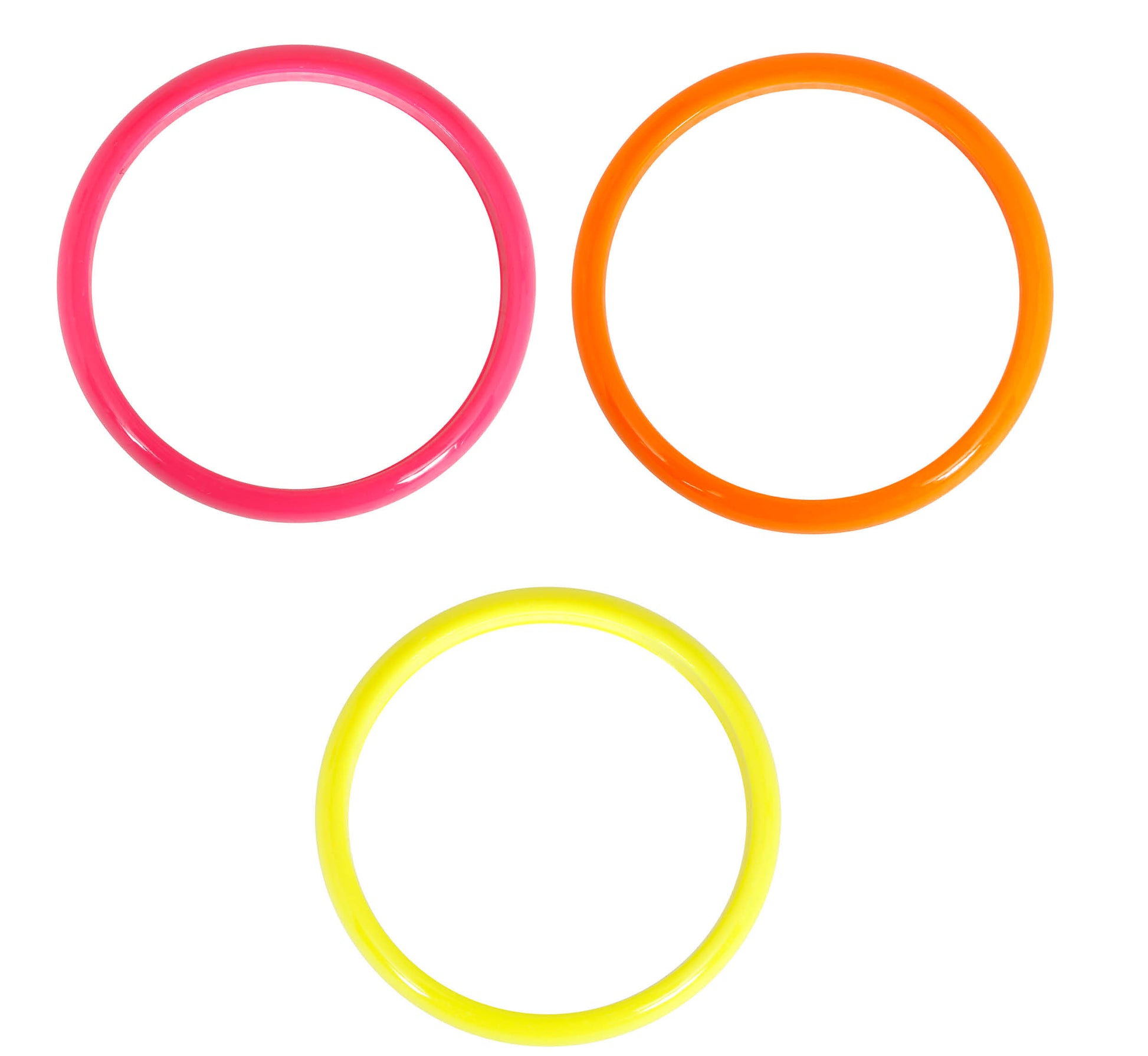 BAG OF 4 ASSORTED BRACELETS 7.5 CM