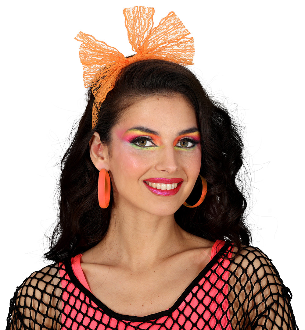 NEON HOOP EARRINGS
