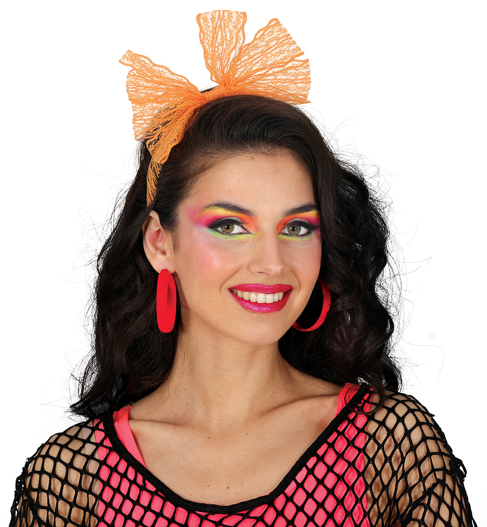 NEON HOOP EARRINGS