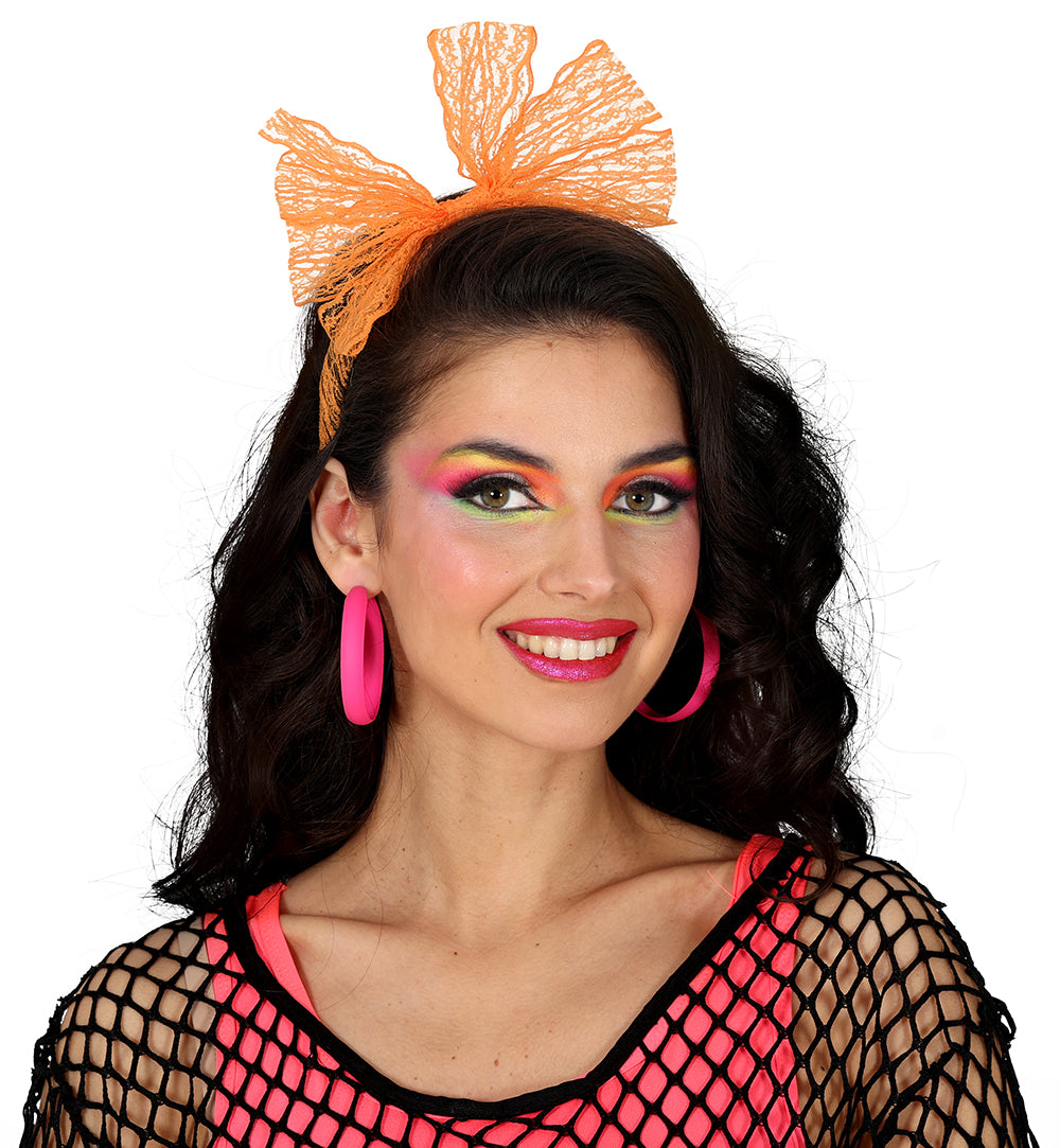 NEON HOOP EARRINGS
