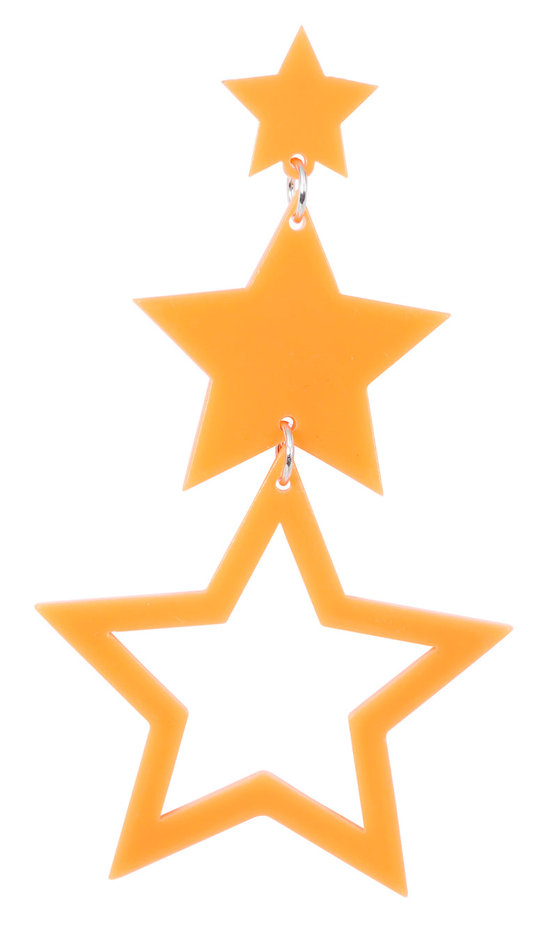 NEON STAR EARRINGS ASSORTED