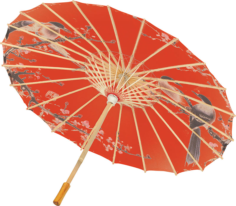 RED JAPANESE UMBRELLA 82 CM
