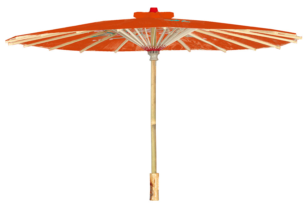 RED JAPANESE UMBRELLA 82 CM