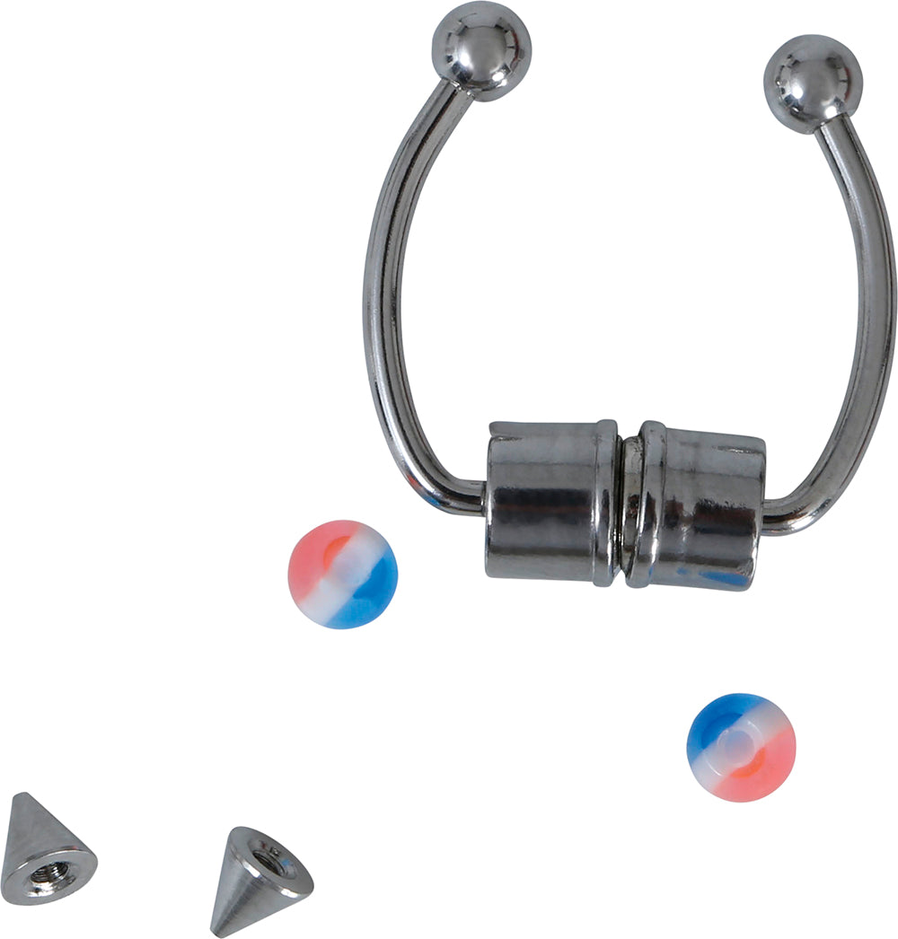 ASSORTED FAKE NOSE PIERCING