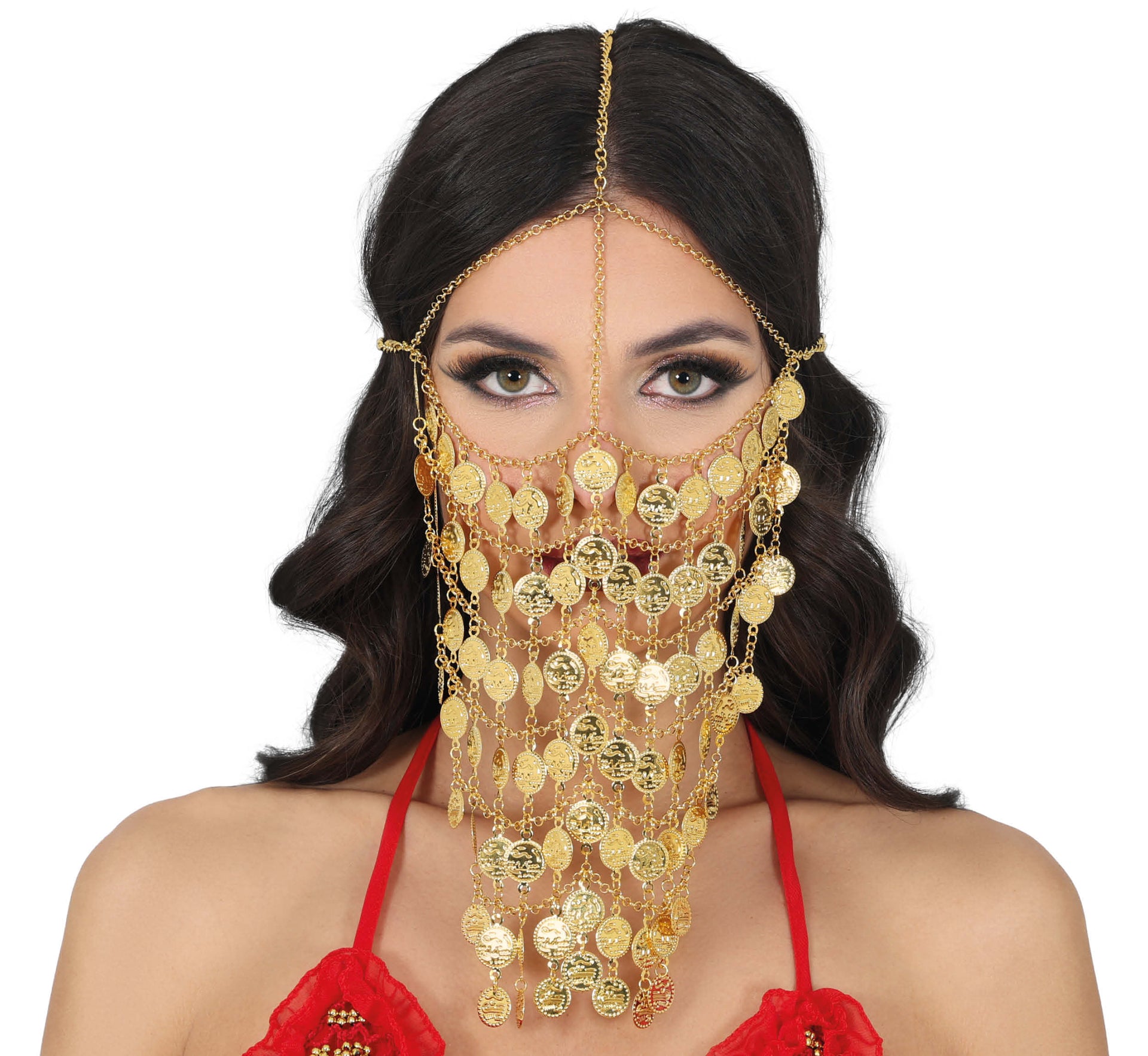 METAL COIN MASK, ADULT