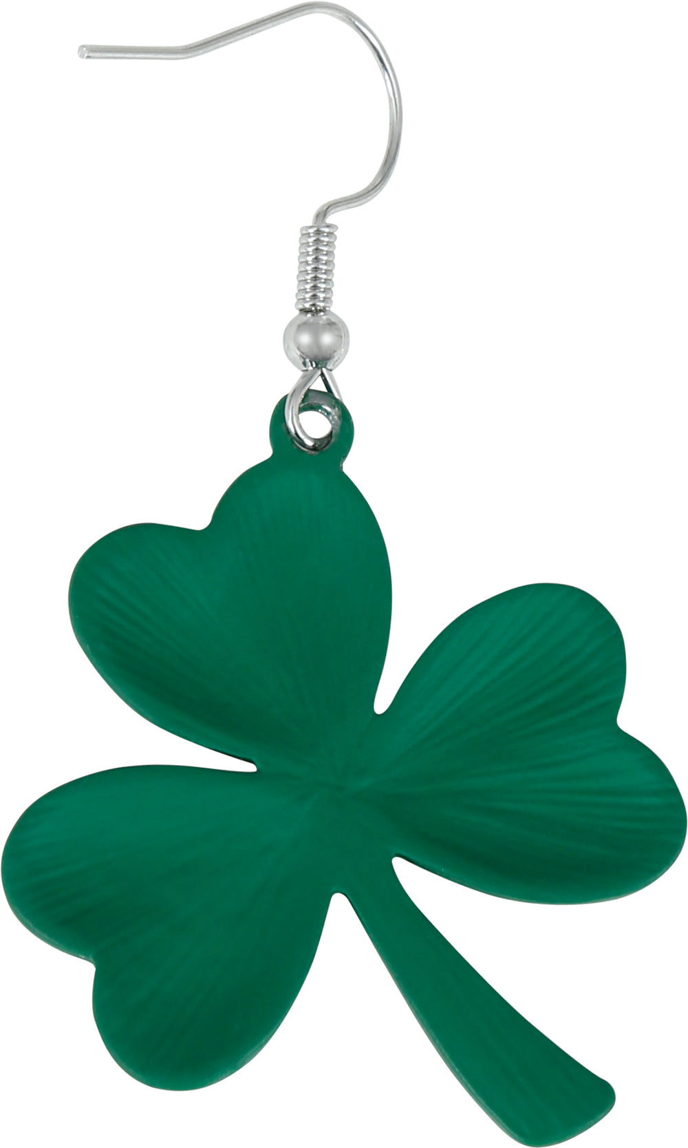 NEON CLOVER EARRINGS, ST. PATRICK, ADULT