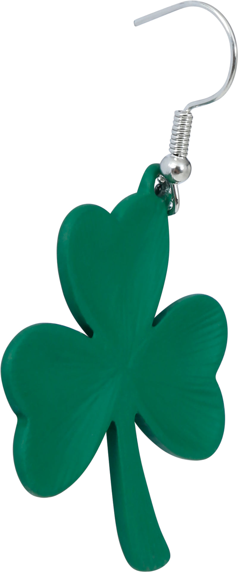 NEON CLOVER EARRINGS, ST. PATRICK, ADULT