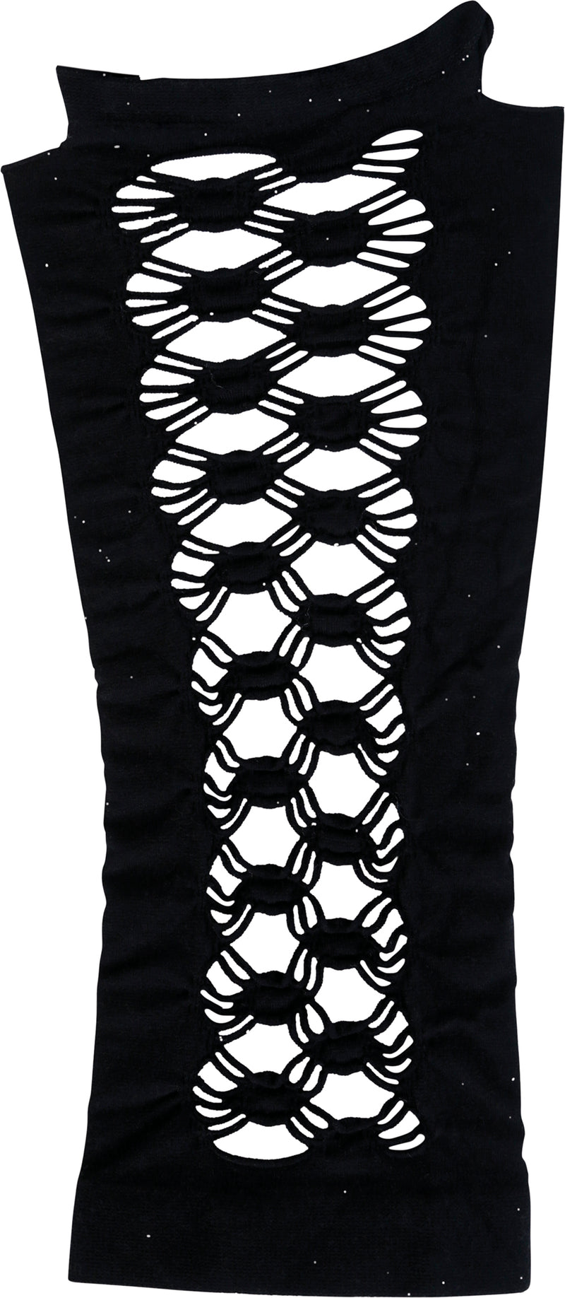 BLACK GOTHIC GLOVES, ADULT