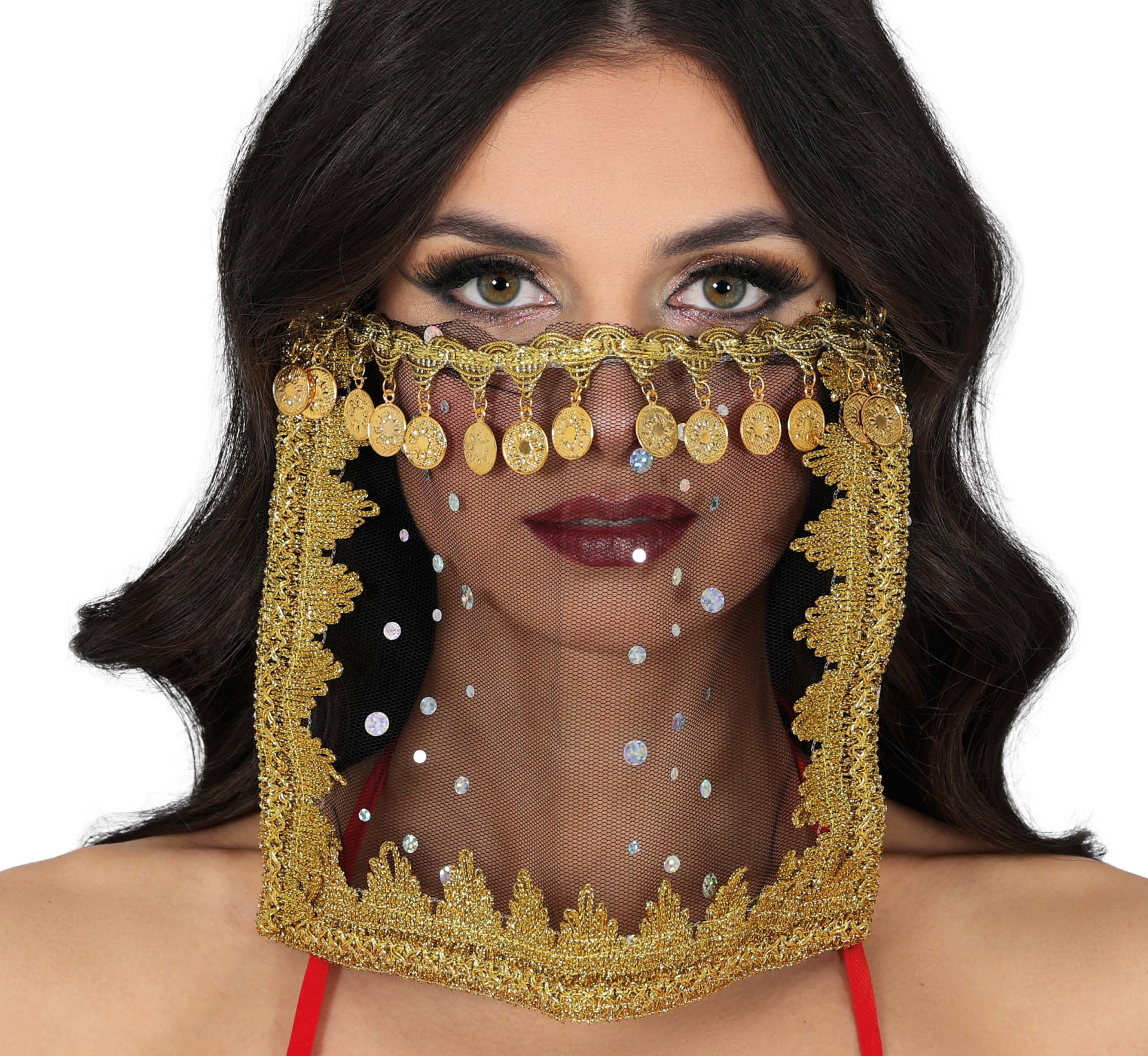 BLACK VEIL BELLY DANCE, ADULT