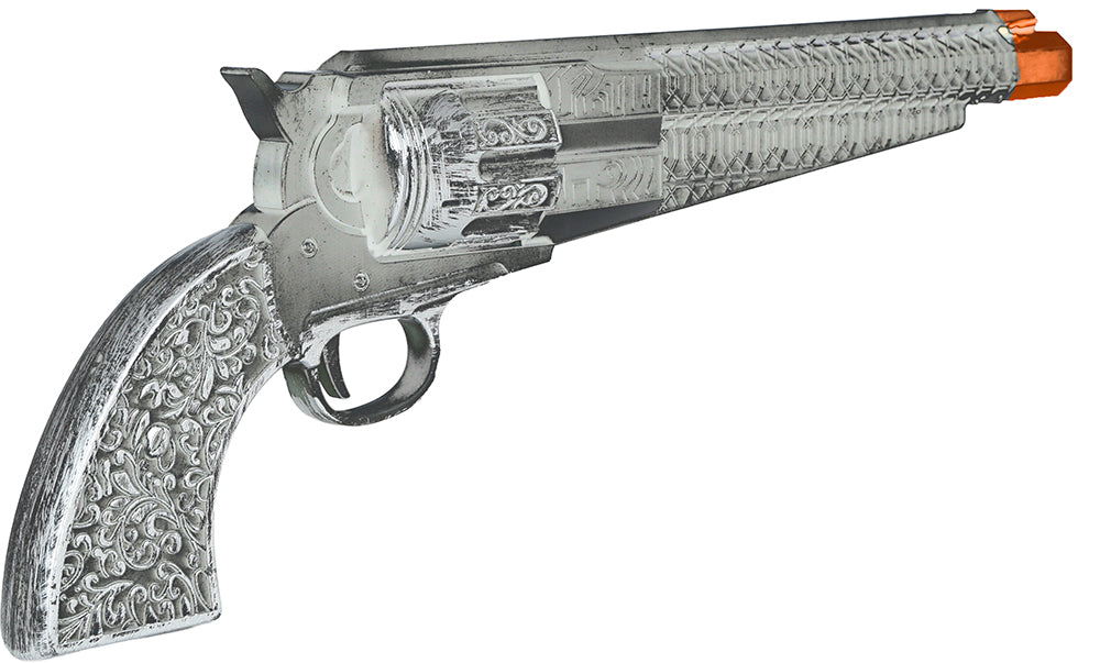 SILVER PISTOL 30 CM