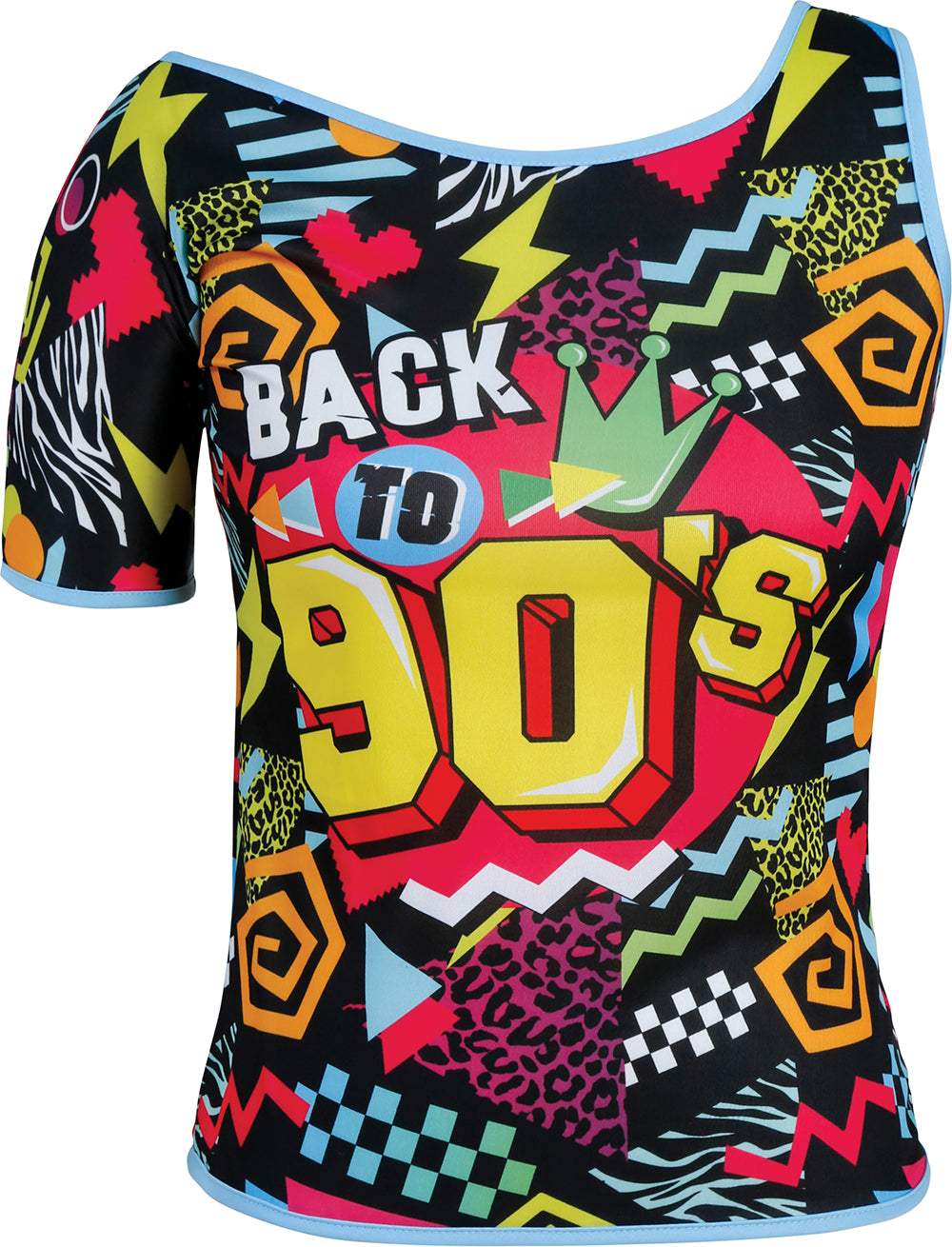 T-SHIRT 90S, ADULT, 42 - 44 (L)